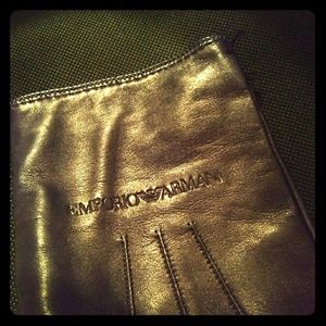 Emporio Armani Leather gloves
